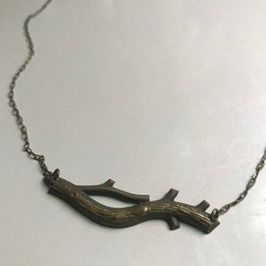 Vintage Branch Necklace
